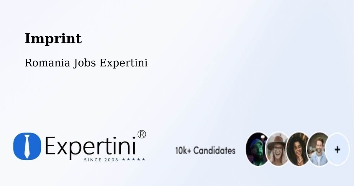 Imprint – Bârseşti - Romania Jobs Expertini