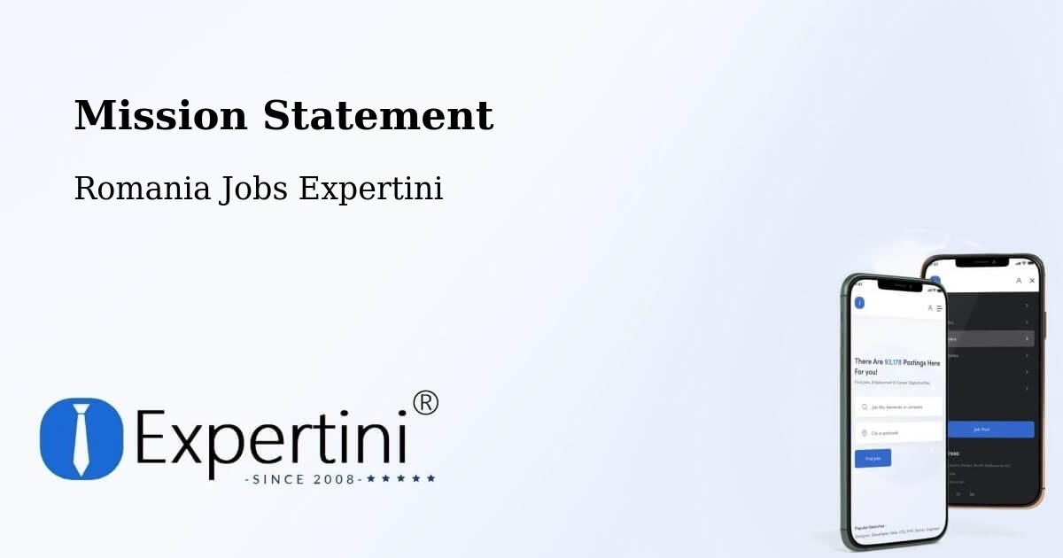 Corporate Mission – Bârseşti - Romania Jobs Expertini